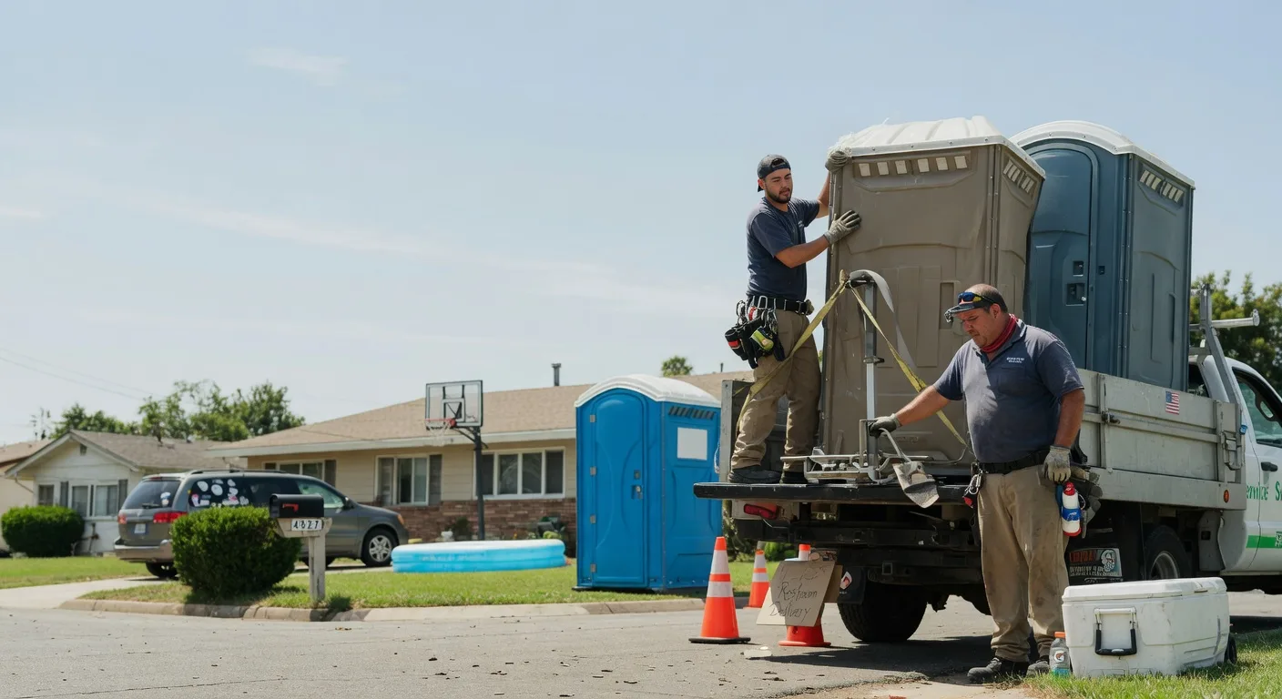 Porta Potty Rental in Masterson, TX near me
